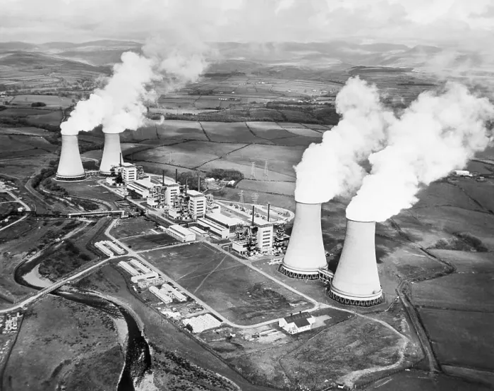 Framed Print : Overview of Britain's First Nuclear Power Station Framed Print : Overview of Britain's First Nuclear Power Station