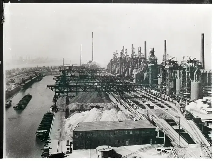 Framed Print : Overview Of Steel Mill W / Railroad Framed Print : Overview Of Steel Mill W / Railroad