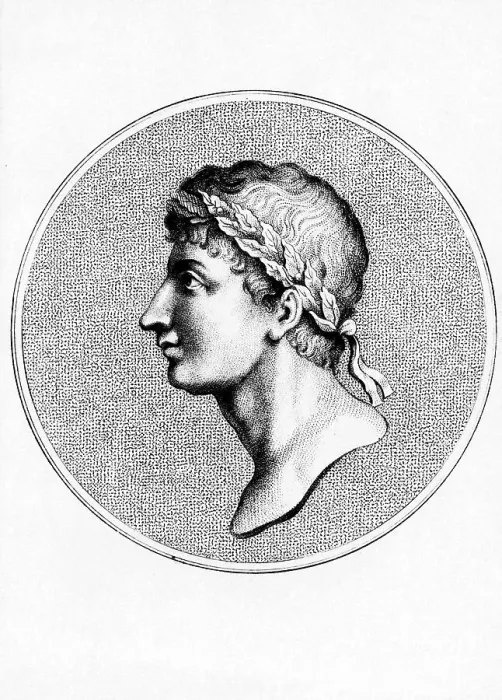 Framed Print : Ovid Roman Roman Poet Engraving Of Bust