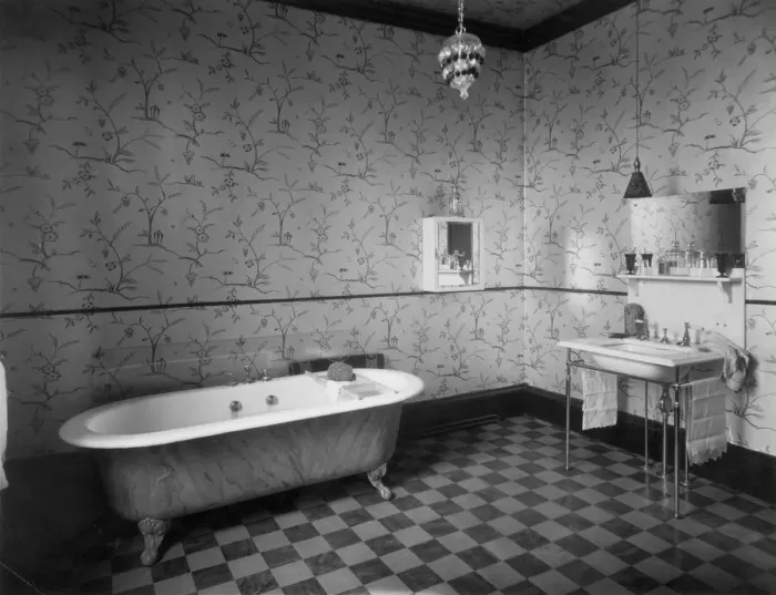 Framed Print : Owens Bathroom Framed Print : Owens Bathroom