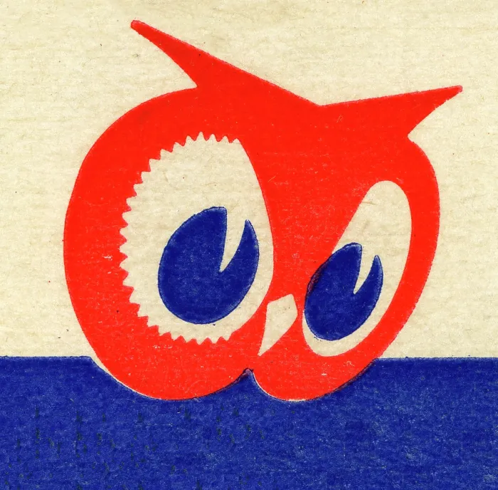Framed Print : Owl with intense eyes