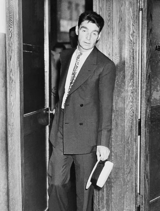 Framed Print : Owney Madden Leaving District Attorney's Office Framed Print : Owney Madden Leaving District Attorney's Office