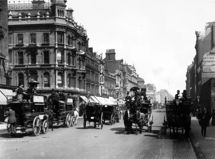 Framed Print : Oxford Street Framed Print : Oxford Street
