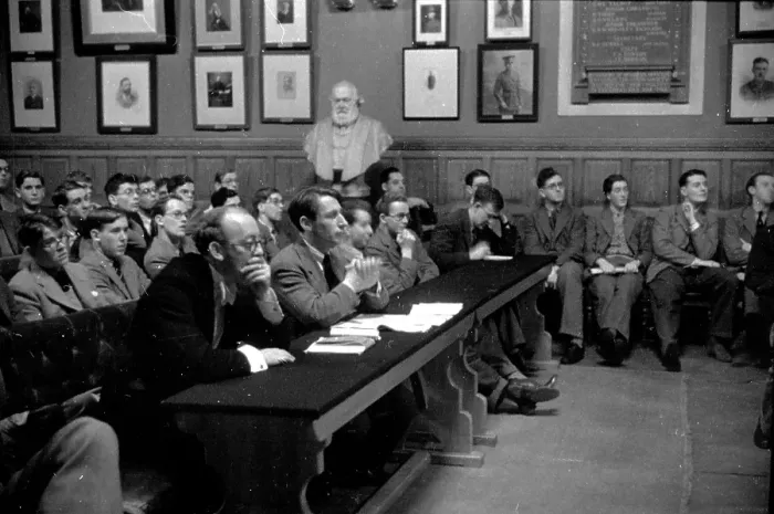 Framed Print : Oxford Union Debate