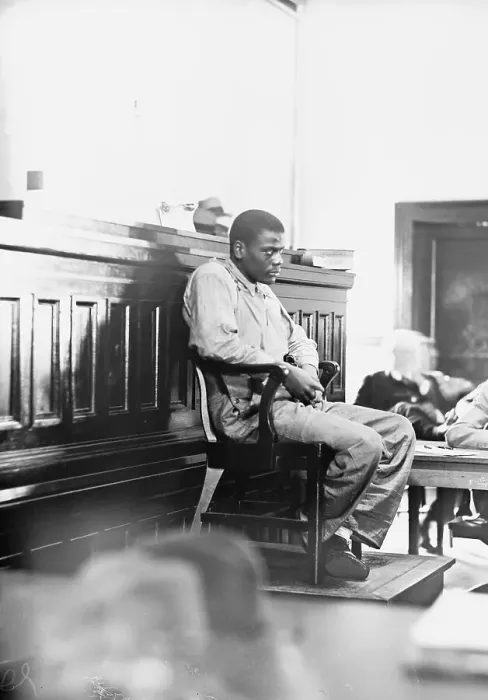 Framed Print : Ozzie Powell Testifying Framed Print : Ozzie Powell Testifying
