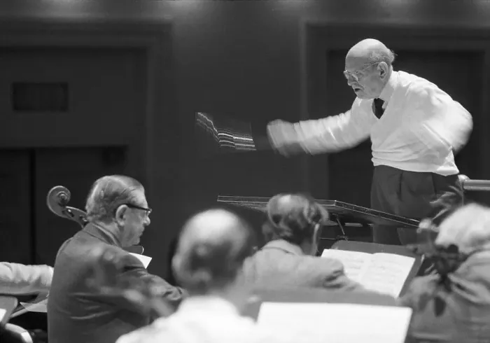 Framed Print : Pablo Casals Conducting Cellists Framed Print : Pablo Casals Conducting Cellists