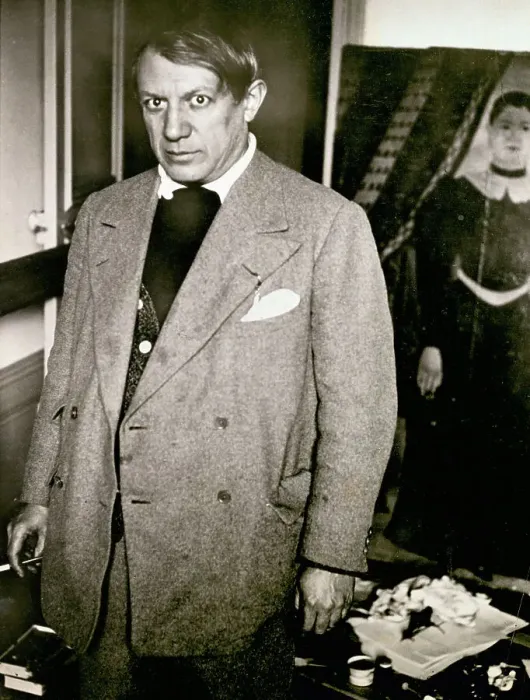 Framed Print : Pablo Picasso Taking a Break Framed Print : Pablo Picasso Taking a Break