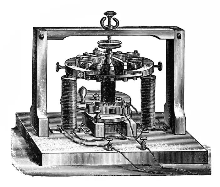 Framed Print : Pacinotti dynamo, 1860 Framed Print : Pacinotti dynamo, 1860