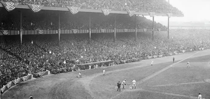 Framed Print : Packed Grandstands in Yankee Stadium Framed Print : Packed Grandstands in Yankee Stadium