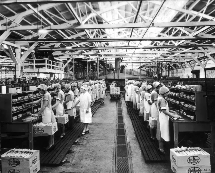 Framed Print : Packing Factory Framed Print : Packing Factory