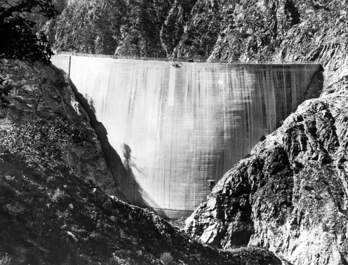 Framed Print : Pacoima Dam Framed Print : Pacoima Dam