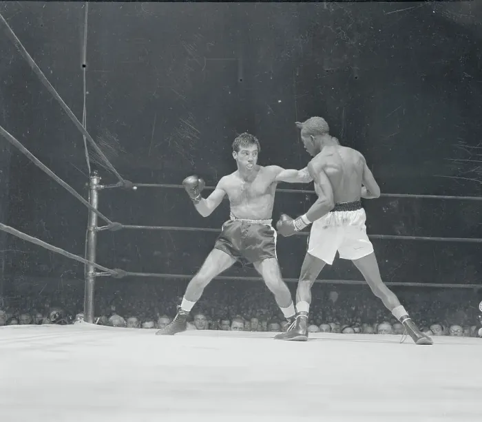 Framed Print : Paddy DeMarco Preparing to Throw Punch Framed Print : Paddy DeMarco Preparing to Throw Punch