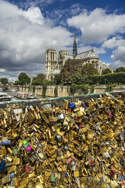 Padlocks of Love, Paris, France
