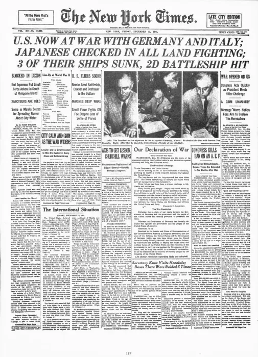 Framed Print : Front Page of the New York Times Framed Print : Front Page of the New York Times