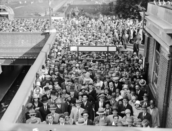 Framed Print : Pageant Crowds Framed Print : Pageant Crowds