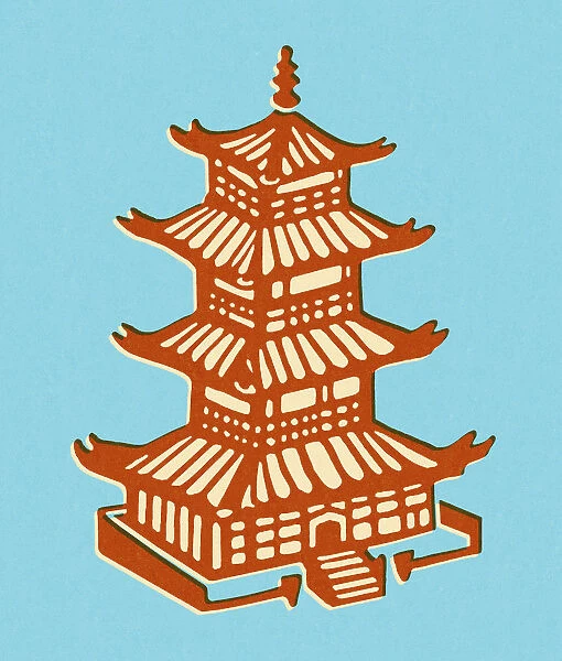 Pagoda. http: /  / csaimages.com / images / istockprofile / csa_vector_dsp.jpg
