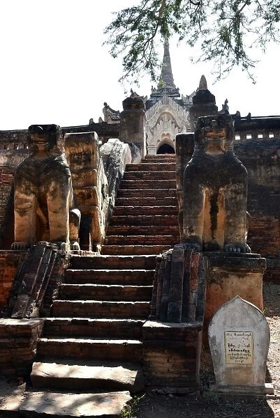 Pagoda in Old Bagan Myanmar
