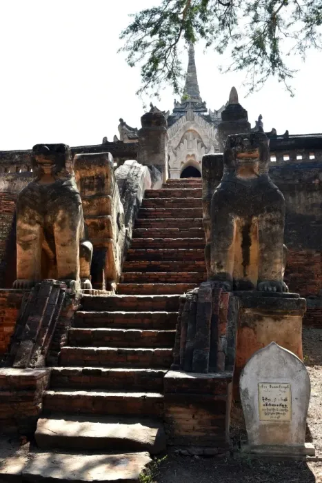 Framed Print : Pagoda in Old Bagan Myanmar