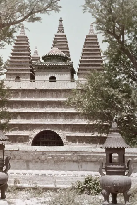 Framed Print : Five Pagoda Temple Framed Print : Five Pagoda Temple