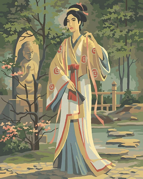 Paint By Number Geisha