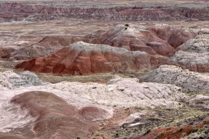 Framed Print : Painted Desert, hills, desert landscape, view from Tawa Point, Painted Desert, Holbrook, Arizona, United States Framed Print : Painted Desert, hills, desert landscape, view from Tawa Point, Painted Desert, Holbrook, Arizona, United States