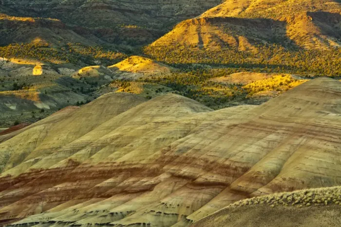 Framed Print : Painted Hills, John Day Fossil Beds National Monument, Mitchell, Oregon, USA Framed Print : Painted Hills, John Day Fossil Beds National Monument, Mitchell, Oregon, USA