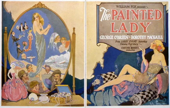 Framed Print : Painted Lady Movie Poster Framed Print : Painted Lady Movie Poster