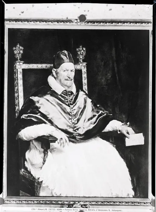 Framed Print : Painted Portrait of Pope Innocent X Framed Print : Painted Portrait of Pope Innocent X