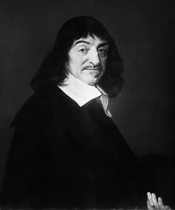 Framed Print : Painted Portrait of Rene Descartes Framed Print : Painted Portrait of Rene Descartes