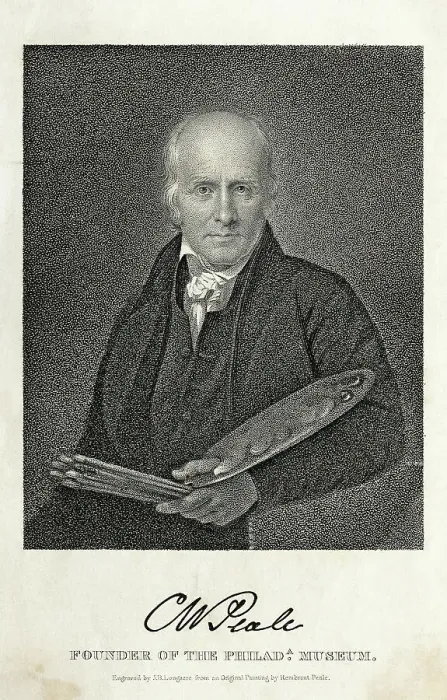 Framed Print : Painter And Museum Founder Charles Peale Framed Print : Painter And Museum Founder Charles Peale