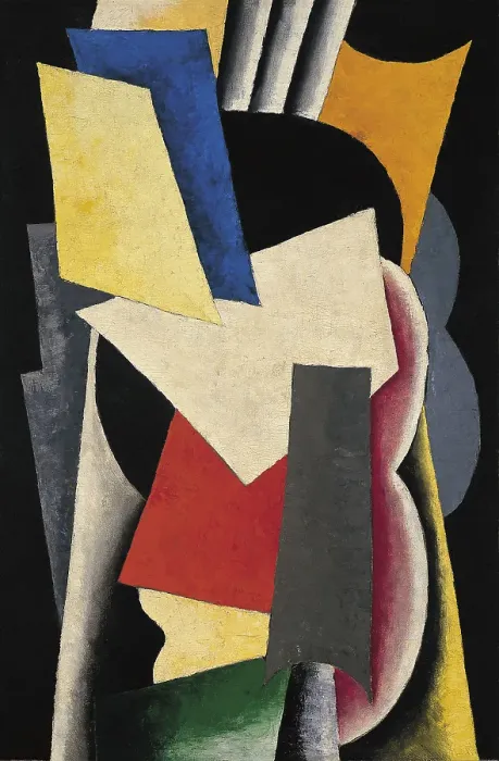 Framed Print : Painterly Architectonic (Still Life with Instruments), 1915. Artist: Popova, Lyubov Sergeyevna (1889-1924) Framed Print : Painterly Architectonic (Still Life with Instruments), 1915. Artist: Popova, Lyubov Sergeyevna (1889-1924)