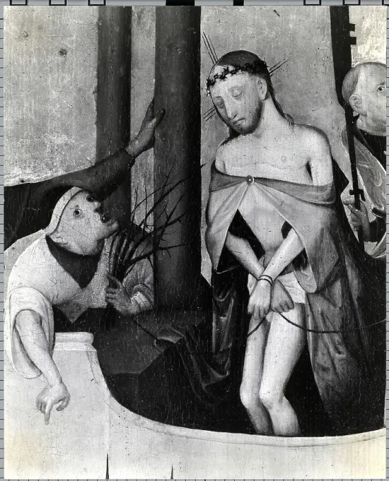 Framed Print : Painting Of Christ's Flagellation Framed Print : Painting Of Christ's Flagellation