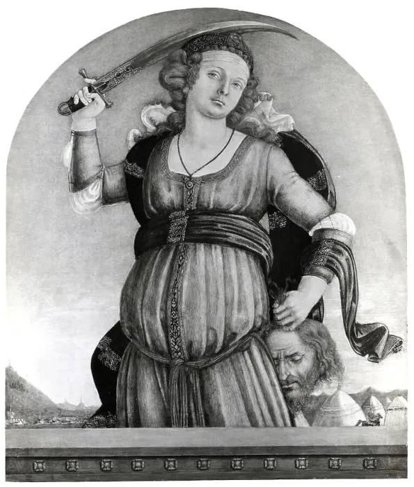 Framed Print : Painting of Judith Holding Knife and the Head of Holofernes Framed Print : Painting of Judith Holding Knife and the Head of Holofernes