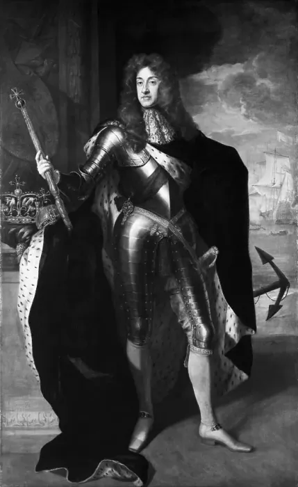 Framed Print : Painting Of King James Ii Framed Print : Painting Of King James Ii