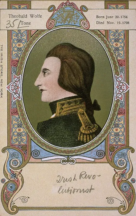 Framed Print : Painting Portrait of Theobald Wolfe Tone Framed Print : Painting Portrait of Theobald Wolfe Tone