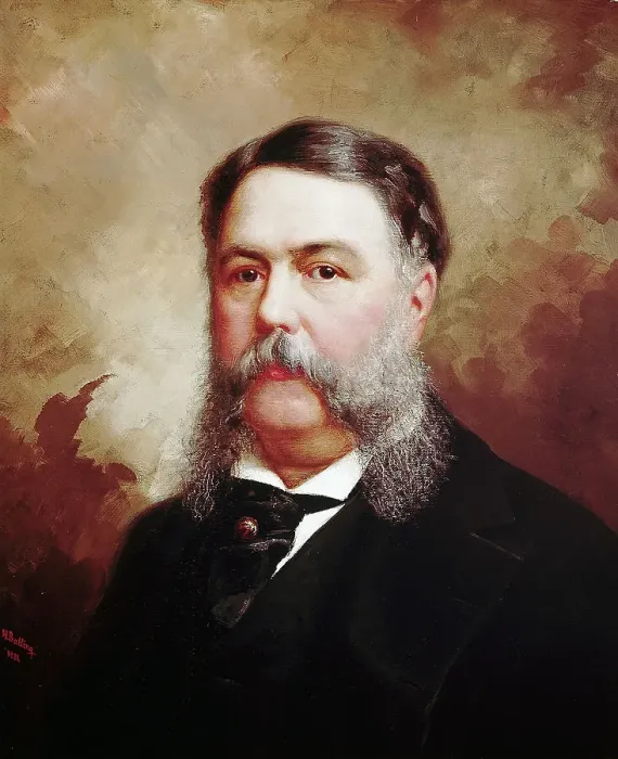 Framed Print : Painting Of President Chester A. Arthur Framed Print : Painting Of President Chester A. Arthur