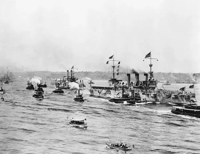 Framed Print : Painting Of Ships Returning From War