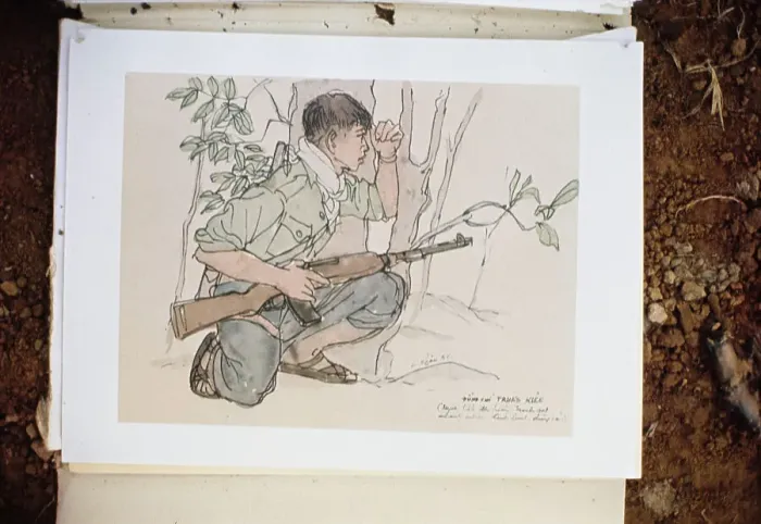 Framed Print : Painting Of Soldier