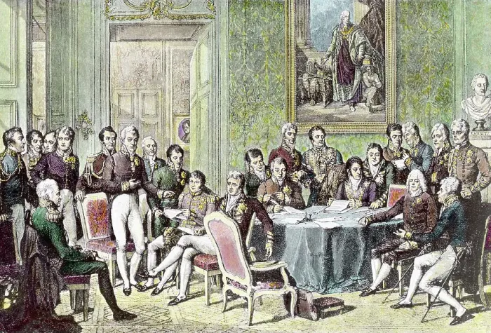 Framed Print : Painting of Vienna Congress Delegates by Johann Baptist Isabey Framed Print : Painting of Vienna Congress Delegates by Johann Baptist Isabey