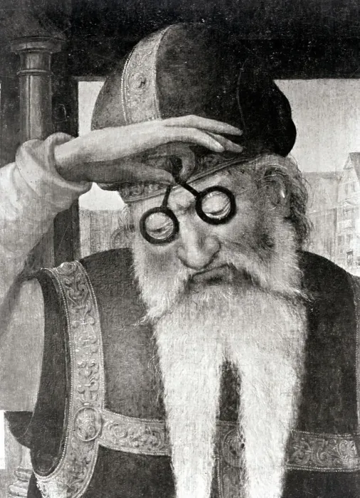 Framed Print : Painting Of Virgil With Spectacles