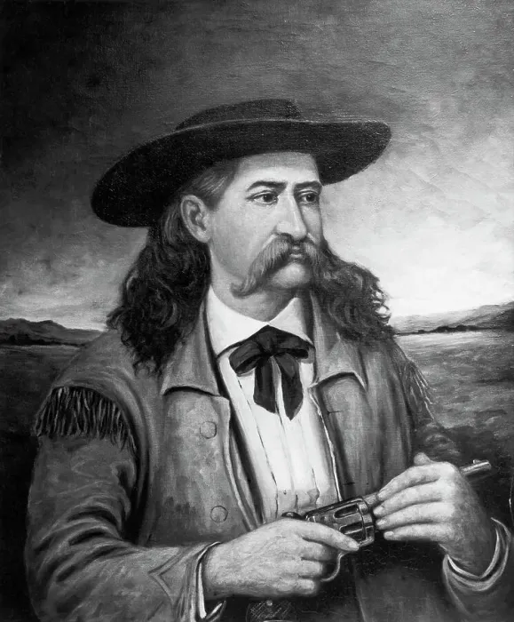 Framed Print : Painting of Wild Bill Hickok Framed Print : Painting of Wild Bill Hickok