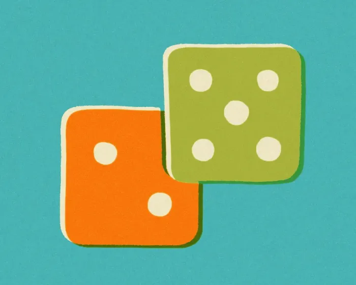 Framed Print : Pair of Dice Framed Print : Pair of Dice
