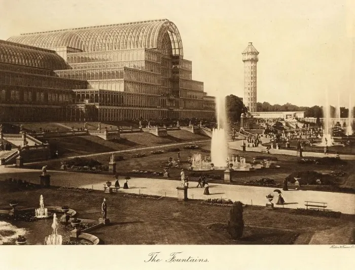 Framed Print : Palace And Gardens Framed Print : Palace And Gardens