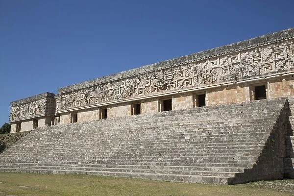 Palace of the Governor, Uxmal Mayan archaeological site