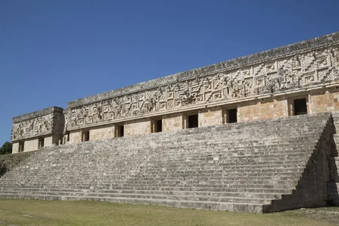 Framed Print : Palace of the Governor, Uxmal Mayan archaeological site