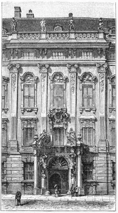 Framed Print : Palace Kinski in Vienna, Austria