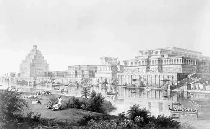 Framed Print : Palace of Nineveh Framed Print : Palace of Nineveh
