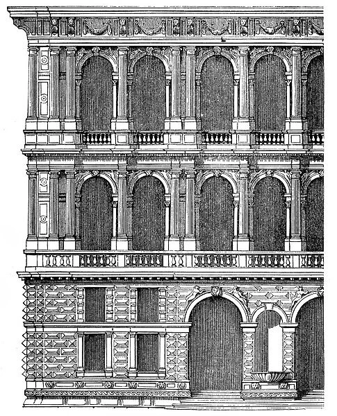 Palace of Pesaro in Venice