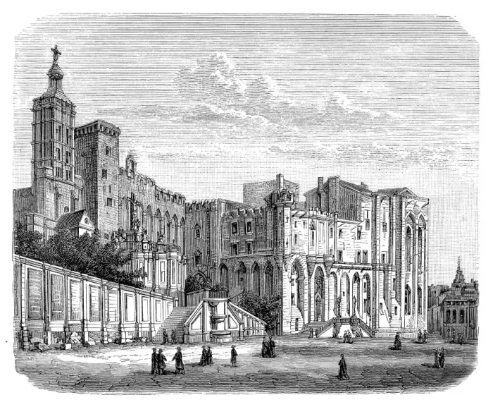 Framed Print : Palais des Papes, France, Avignon Framed Print : Palais des Papes, France, Avignon
