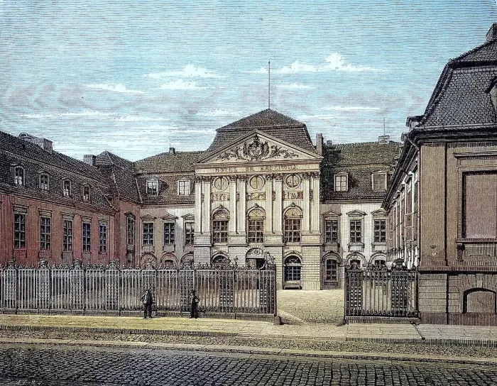 Framed Print : The Palais Radziwill, also called Palais Schulenburg or the Old Reich Chancellery in Berlin, Germany, reproduction of an image, woodcut from the year 1881, digitally restored, Historical, The Palais Radziwill Framed Print : The Palais Radziwill, also called Palais Schulenburg or the Old Reich Chancellery in Berlin, Germany, reproduction of an image, woodcut from the year 1881, digitally restored, Historical, The Palais Radziwill